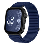 Cinturino per orologio xDfind in nylon intrecciato con chiusura a strappo, For Huawei Watch Fit4 / Fit4 Pro / Fit3