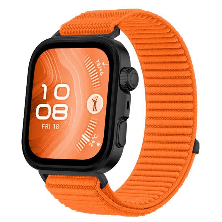 Cinturino per orologio xDfind in nylon intrecciato con chiusura a strappo, For Huawei Watch Fit4 / Fit4 Pro / Fit3
