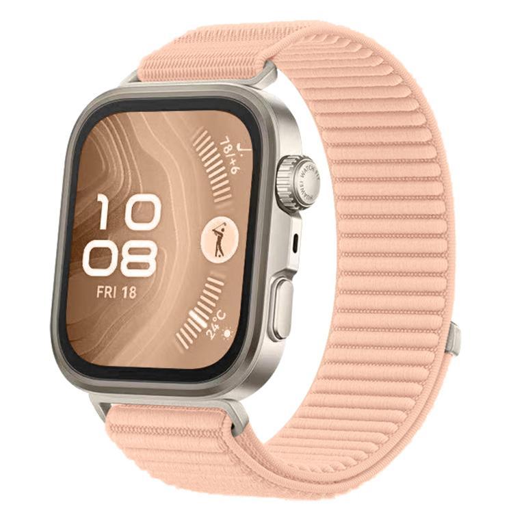 Cinturino per orologio xDfind in nylon intrecciato con chiusura a strappo, For Huawei Watch Fit4 / Fit4 Pro / Fit3