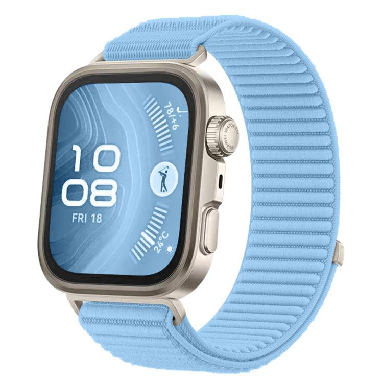 Cinturino per orologio xDfind in nylon intrecciato con chiusura a strappo, For Huawei Watch Fit4 / Fit4 Pro / Fit3