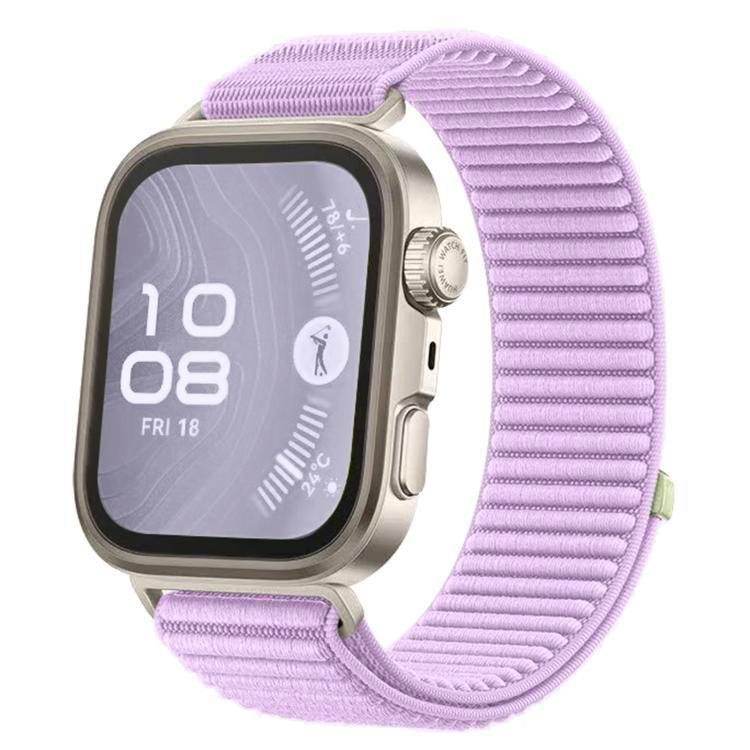 Cinturino per orologio xDfind in nylon intrecciato con chiusura a strappo, For Huawei Watch Fit4 / Fit4 Pro / Fit3