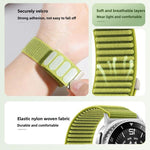Cinturino per orologio xDfind in nylon intrecciato con chiusura a strappo, For Huawei Watch Fit4 / Fit4 Pro / Fit3