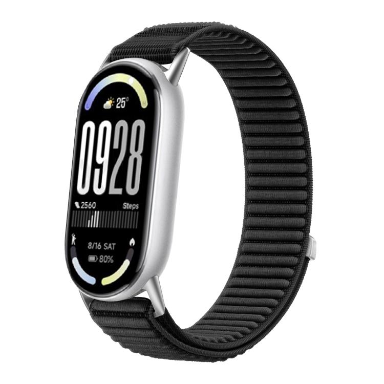 Cinturino per orologio xDfind in nylon intrecciato con chiusura a strappo, For Xiaomi Smart Band 10 / 9 / 8