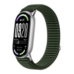 Cinturino per orologio xDfind in nylon intrecciato con chiusura a strappo, For Xiaomi Smart Band 10 / 9 / 8