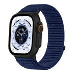 Cinturino per orologio xDfind in nylon intrecciato con chiusura a strappo, For Apple Watch 42 / 44 / 45 / 46 / 49mm