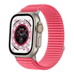 Cinturino per orologio xDfind in nylon intrecciato con chiusura a strappo, For Apple Watch 42 / 44 / 45 / 46 / 49mm