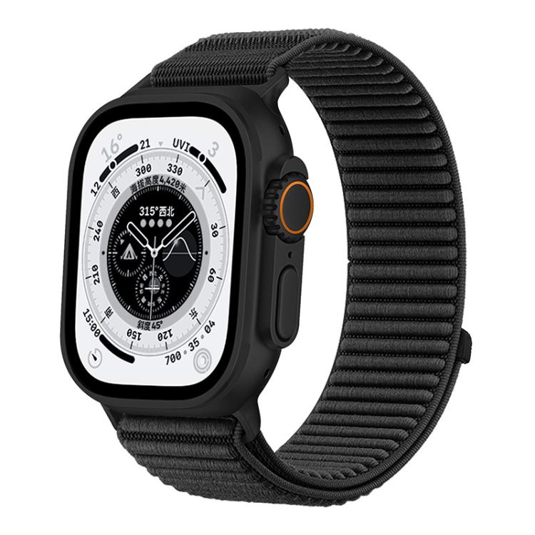 Cinturino per orologio xDfind in nylon intrecciato con chiusura a strappo, For Apple Watch 38 / 40 / 41 / S10 42mm