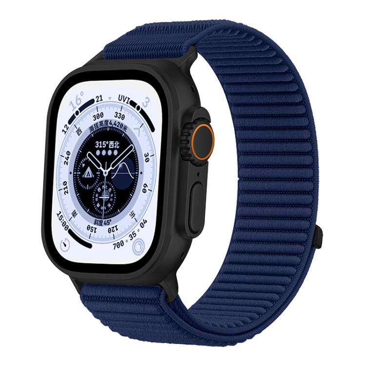 Cinturino per orologio xDfind in nylon intrecciato con chiusura a strappo, For Apple Watch 38 / 40 / 41 / S10 42mm