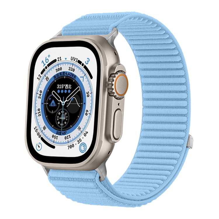 Cinturino per orologio xDfind in nylon intrecciato con chiusura a strappo, For Apple Watch 38 / 40 / 41 / S10 42mm