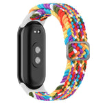 Cinturino per orologio xDfind regolabile in nylon intrecciato elastico, For Xiaomi Smart Band 10 / 9 / 8