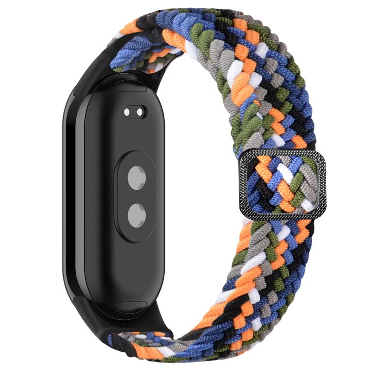 Cinturino per orologio xDfind regolabile in nylon intrecciato elastico, For Xiaomi Smart Band 10 / 9 / 8