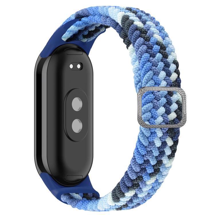 Cinturino per orologio xDfind regolabile in nylon intrecciato elastico, For Xiaomi Smart Band 10 / 9 / 8