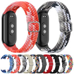 Cinturino per orologio xDfind regolabile in nylon intrecciato elastico, For Xiaomi Smart Band 10 / 9 / 8