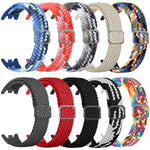 Cinturino per orologio xDfind regolabile in nylon intrecciato elastico, For Xiaomi Smart Band 10 / 9 / 8