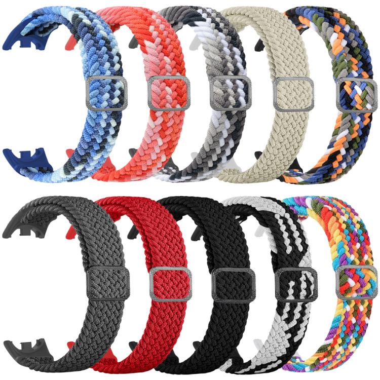 Cinturino per orologio xDfind regolabile in nylon intrecciato elastico, For Xiaomi Smart Band 10 / 9 / 8