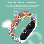 Cinturino per orologio xDfind regolabile in nylon intrecciato elastico, For Xiaomi Smart Band 10 / 9 / 8