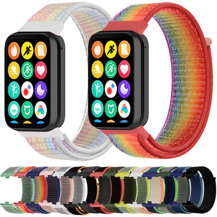 Cinturino per orologio xDfind in nylon con chiusura a strappo, For Xiaomi Band 9 Pro/8 Pro/Redmi Watch6/5/4