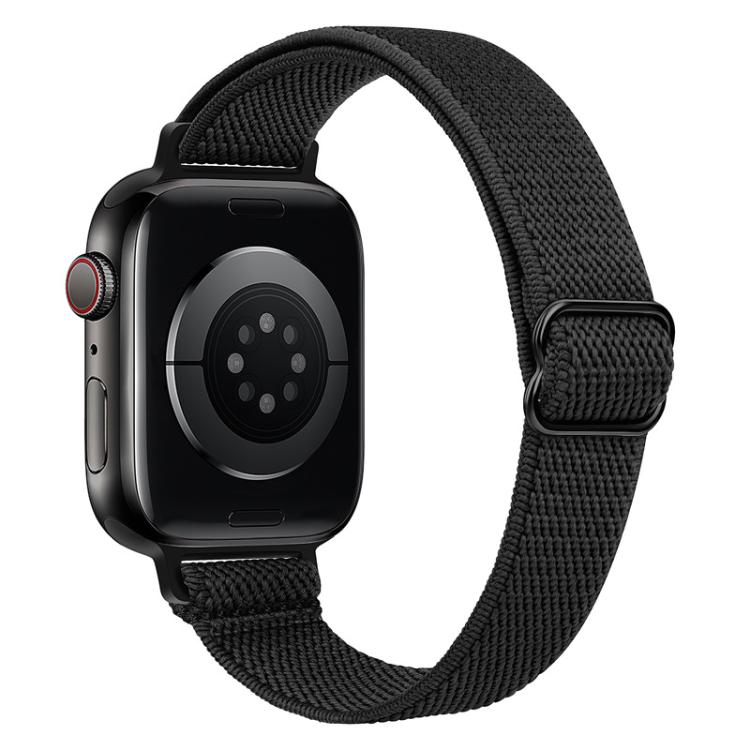 Cinturino per orologio in nylon elastico con fibbia a scala xDfind, taglia piccola, per vita piccola., For Apple Watch 38 / 40 / 41 / S10 42mm