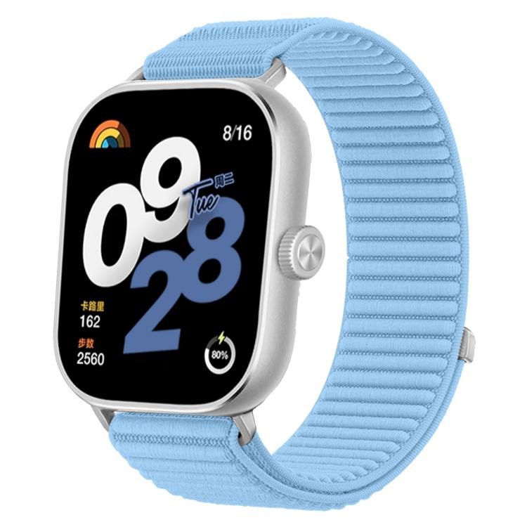 Cinturino per orologio xDfind in nylon intrecciato con chiusura a strappo, For Xiaomi Band 9 Pro/8 Pro/Redmi Watch6/5/4