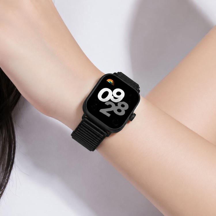 Cinturino per orologio xDfind in nylon intrecciato con chiusura a strappo, For Xiaomi Band 9 Pro/8 Pro/Redmi Watch6/5/4