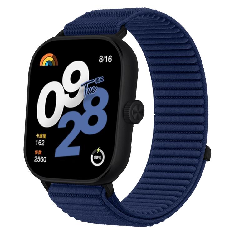 Cinturino per orologio xDfind in nylon intrecciato con chiusura a strappo, For Xiaomi Band 9 Pro/8 Pro/Redmi Watch6/5/4