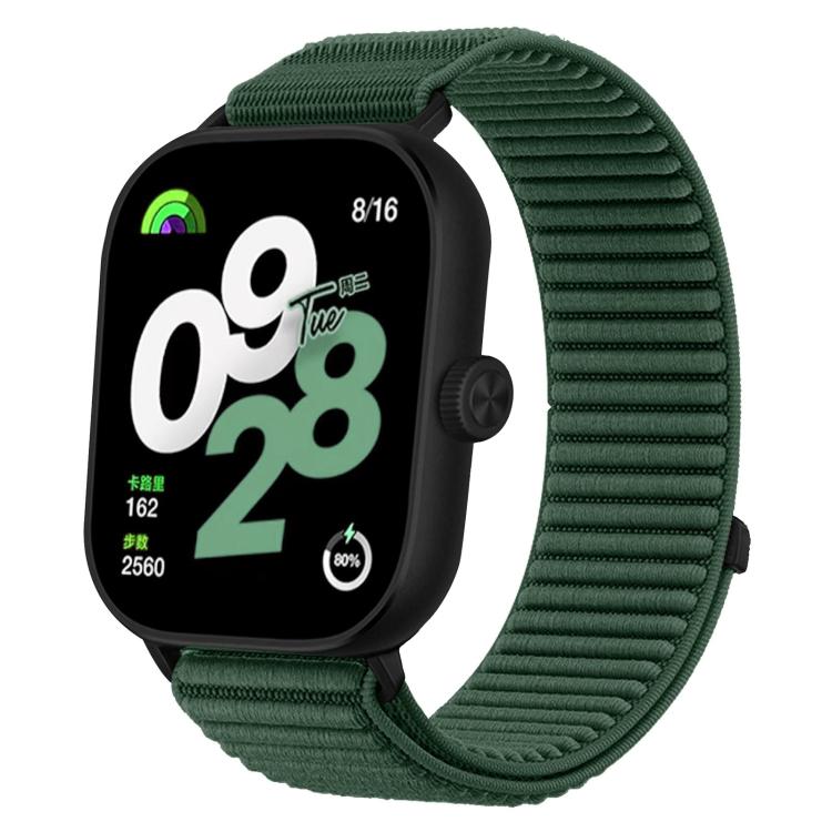 Cinturino per orologio xDfind in nylon intrecciato con chiusura a strappo, For Xiaomi Band 9 Pro/8 Pro/Redmi Watch6/5/4