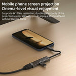 Type-C to Type-C, USB-A, HDMI HUB Docking Station, Type-C to Type-C+USB+HDMI