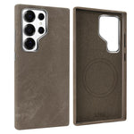 Custodia per telefono VIETAO in pelle PU con texture effetto denim retrò e MagSafe., For Galaxy S26 Ultra 5G, For Samsung Galaxy S25 Ultra 5G, For Samsung Galaxy S24 Ultra 5G