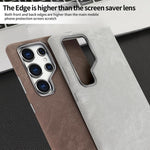 Custodia per telefono VIETAO in pelle PU con texture effetto denim retrò e MagSafe., For Galaxy S26 Ultra 5G, For Samsung Galaxy S25 Ultra 5G, For Samsung Galaxy S24 Ultra 5G