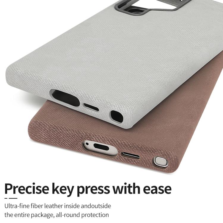 Custodia per telefono VIETAO in pelle PU con texture effetto denim retrò e MagSafe., For Galaxy S26 Ultra 5G, For Samsung Galaxy S25 Ultra 5G, For Samsung Galaxy S24 Ultra 5G