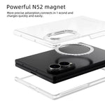 Custodia per telefono ABEEL trasparente, magnetica, antigraffio e compatibile con MagSafe., For Galaxy Z Fold8 5G, For Galaxy Z Fold8 Ultra 5G, For Galaxy Z Flip8 5G, For Samsung Galaxy Z Flip7 FE / Flip6, For Samsung Galaxy Z Fold7 5G                 ...