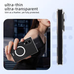 Custodia per telefono ABEEL trasparente, magnetica, antigraffio e compatibile con MagSafe., For Galaxy Z Fold8 5G, For Galaxy Z Fold8 Ultra 5G, For Galaxy Z Flip8 5G, For Samsung Galaxy Z Flip7 FE / Flip6, For Samsung Galaxy Z Fold7 5G                 ...
