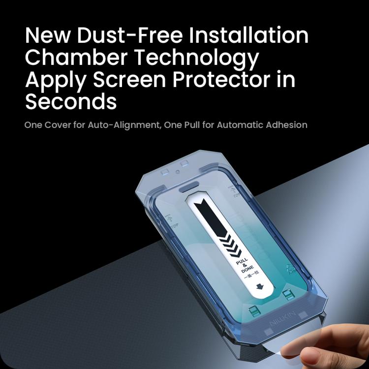 Pellicola protettiva in vetro temperato NILLKIN H+Pro AR, For iPhone 17 Pro Max, For iPhone 17 Pro, For iPhone 17, For iPhone Air, For iPhone 16 Pro Max, For iPhone 16 Pro