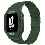 Cinturino per orologio magnetico in silicone xDfind con copertura integrata, For Apple Watch 42 / 44 / 45mm, For Apple Watch Series 10 / 11 46mm, For Apple Watch Series 10 / 11 42mm, For Apple Watch Ultra 3 / 2 / 1 49mm