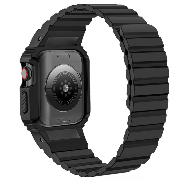 Cinturino per orologio magnetico in silicone xDfind con copertura integrata, For Apple Watch 38 / 41mm