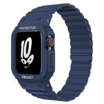 Cinturino per orologio magnetico in silicone xDfind con copertura integrata, For Apple Watch 38 / 41mm