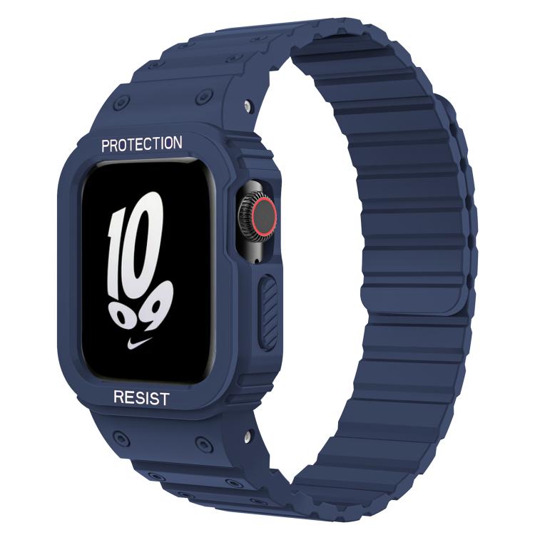Cinturino per orologio magnetico in silicone xDfind con copertura integrata, For Apple Watch 38 / 41mm
