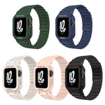 Cinturino per orologio magnetico in silicone xDfind con copertura integrata, For Apple Watch 38 / 41mm