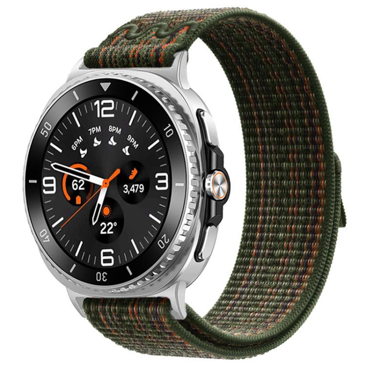 Cinturino per orologio xDfind in nylon con chiusura a strappo, For Samsung Galaxy Watch8 / 8 Classic