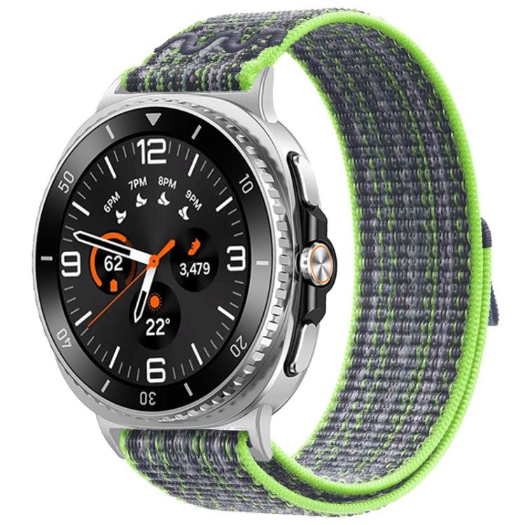 Cinturino per orologio xDfind in nylon con chiusura a strappo, For Samsung Galaxy Watch8 / 8 Classic