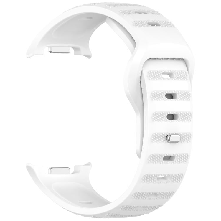 Cinturino per orologio in silicone xDfind con fibbia a borchie argentate e punti rotondi, For Samsung Galaxy Watch Ultra/Ultra 2025, For Samsung Galaxy Watch8 / 8 Classic