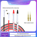 Penna di rilevamento con sonda in silicone e rame puro i2C, Bend Plug Without Stainless Steel Needle, Straight Plug Without Stainless Steel Needle, Straight Plug