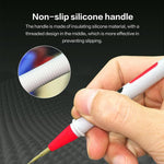 Penna di rilevamento con sonda in silicone e rame puro i2C, Bend Plug Without Stainless Steel Needle, Straight Plug Without Stainless Steel Needle, Straight Plug