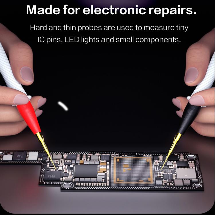 Penna di rilevamento con sonda in silicone e rame puro i2C, Bend Plug Without Stainless Steel Needle, Straight Plug Without Stainless Steel Needle, Straight Plug