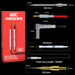 Penna di rilevamento con sonda in silicone e rame puro i2C, Bend Plug Without Stainless Steel Needle, Straight Plug Without Stainless Steel Needle, Straight Plug