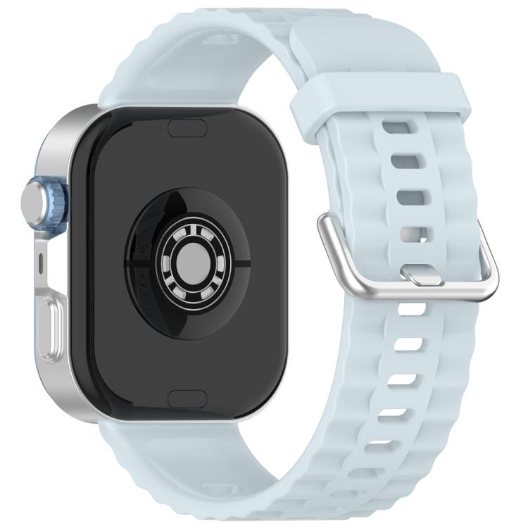 Cinturino per orologio in silicone tinta unita con fibbia argentata xDfind, For Huawei Watch Fit4 Pro / Fit4 / Fit3