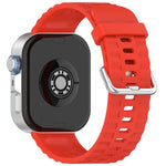 Cinturino per orologio in silicone tinta unita con fibbia argentata xDfind, For Huawei Watch Fit4 Pro / Fit4 / Fit3