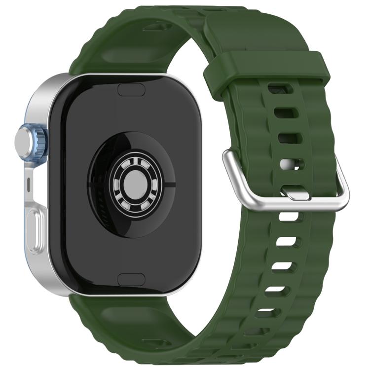 Cinturino per orologio in silicone tinta unita con fibbia argentata xDfind, For Huawei Watch Fit4 Pro / Fit4 / Fit3