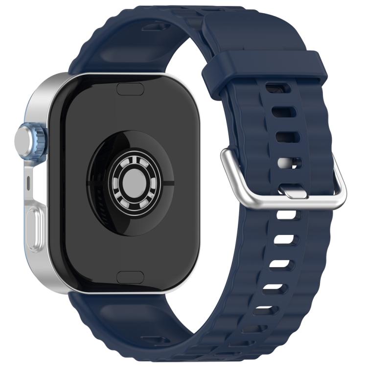 Cinturino per orologio in silicone tinta unita con fibbia argentata xDfind, For Huawei Watch Fit4 Pro / Fit4 / Fit3