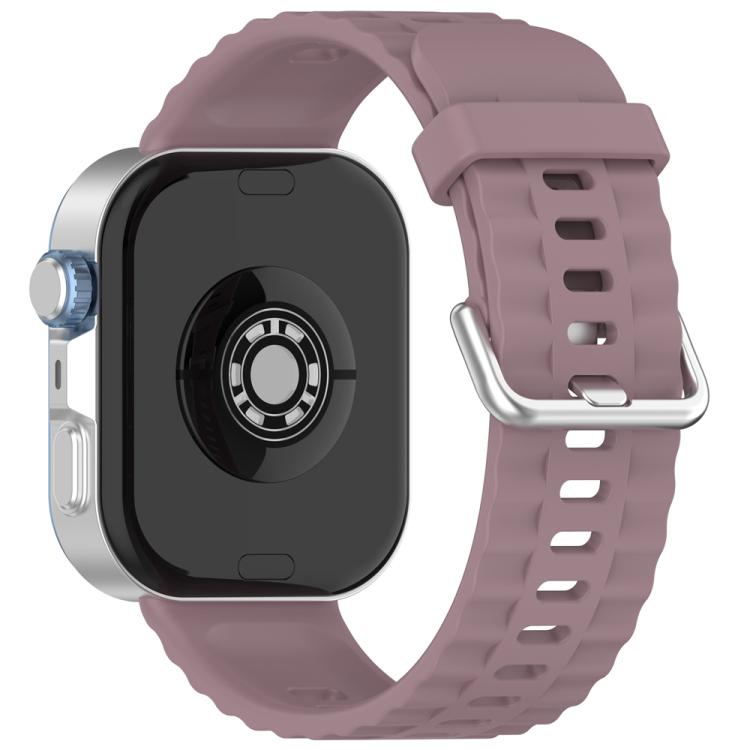 Cinturino per orologio in silicone tinta unita con fibbia argentata xDfind, For Huawei Watch Fit4 Pro / Fit4 / Fit3